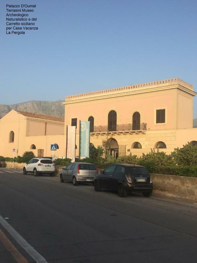 Casa Vacanze La Pergola@ Villa Terrasini Bagian luar foto